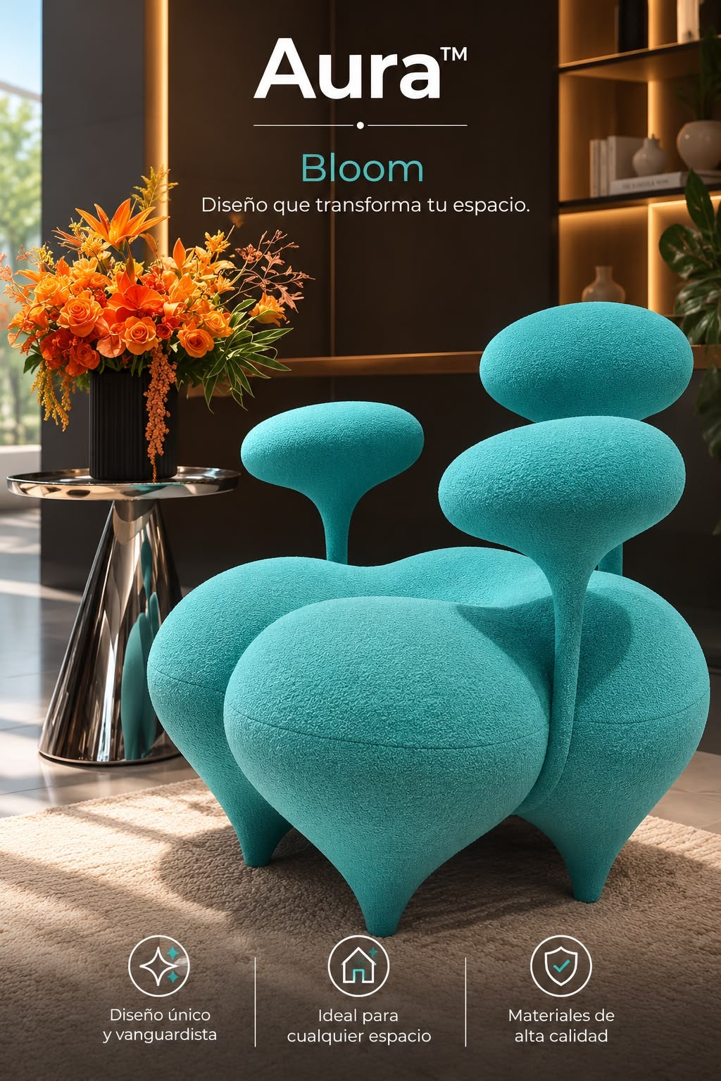 AURA® BLOOM — Donde el diseño florece.