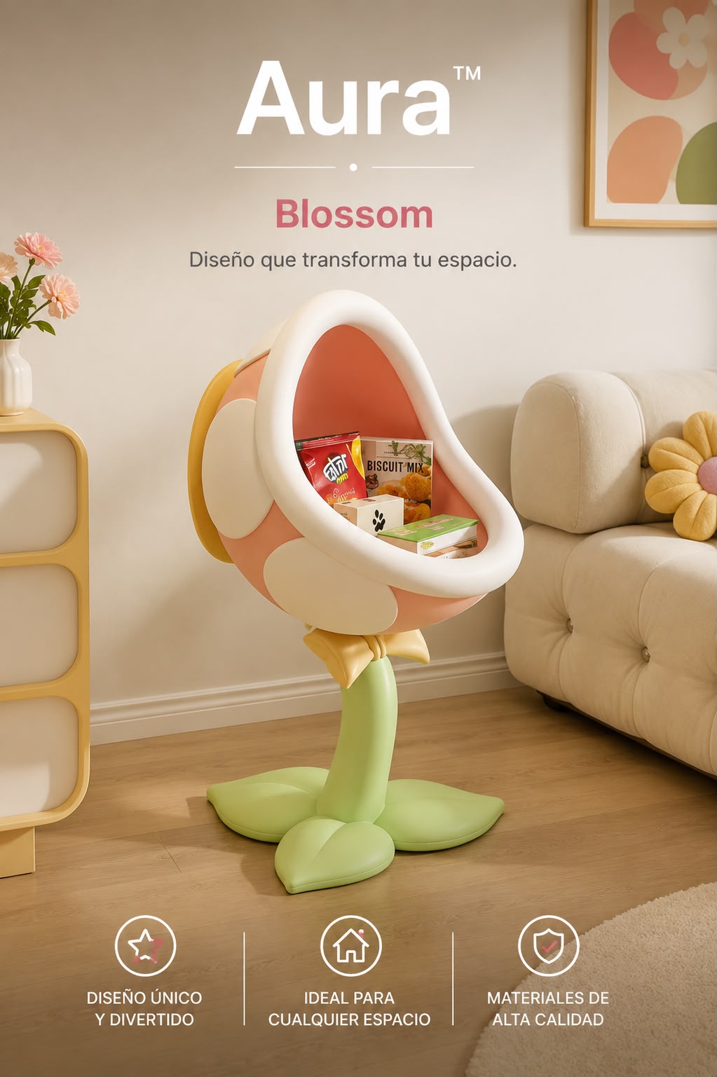 AURA® BLOSSOM — Donde el diseño florece.