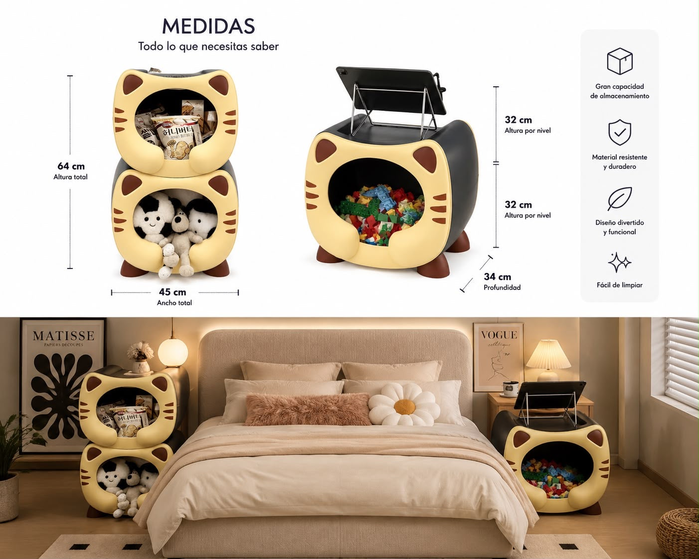 AURA® MIMI — El rincón más tierno de tu hogar.