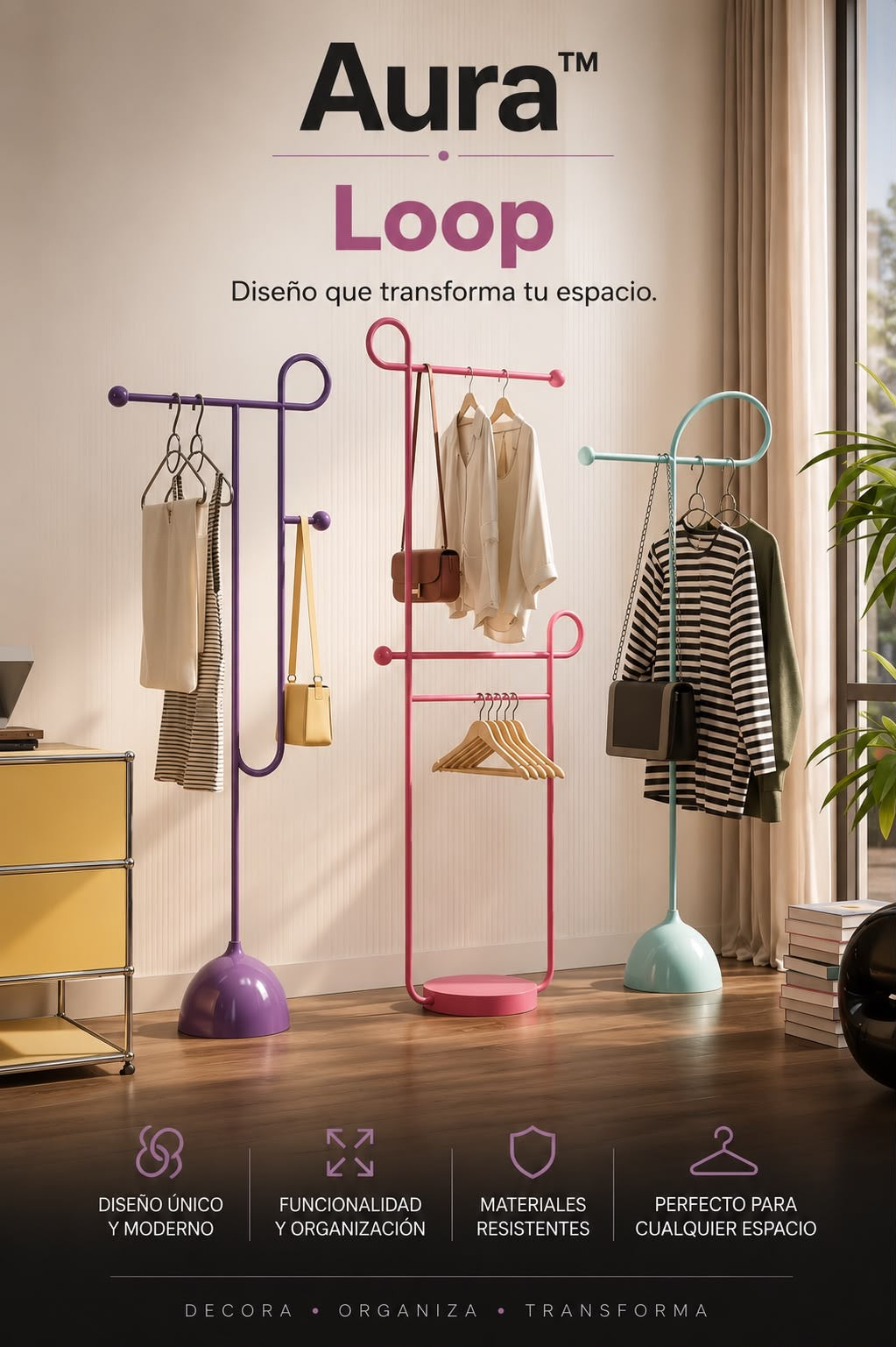 AURA® LOOP — Organiza con estilo.